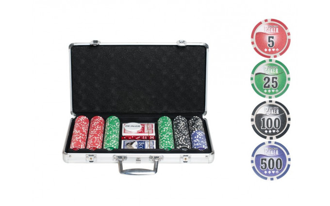Набор для покера NUTS на 300 фишек Набор для покера NUTS на 300 фишек