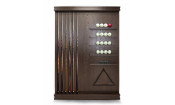 !Киевница SOHO ясень/мдф/шпон (Black_bristol,Manchester 45 Yellow green ш1,98м)