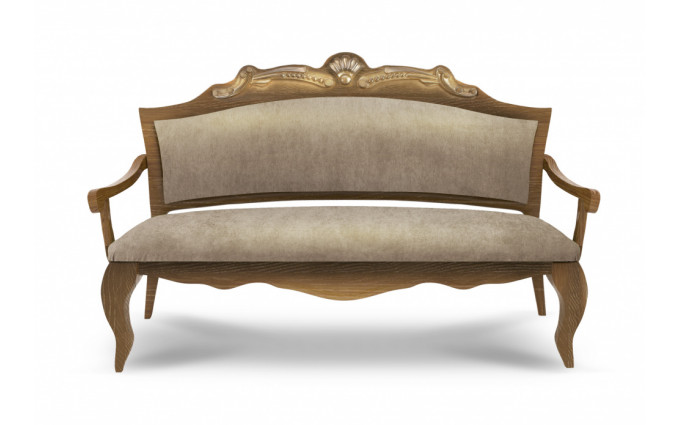 Диван Император Голд ясень (Экс.4,48 Velvet-Lux,Ткань Vilvet Lux)