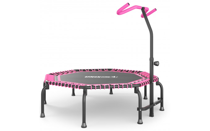 Батут UNIX Line FITNESS Premium (127 см) Pink Батут UNIX Line FITNESS Premium (127 см) Pink